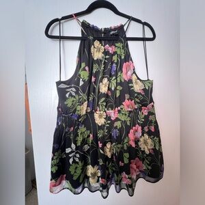 EXPRESS halter sleeveless top